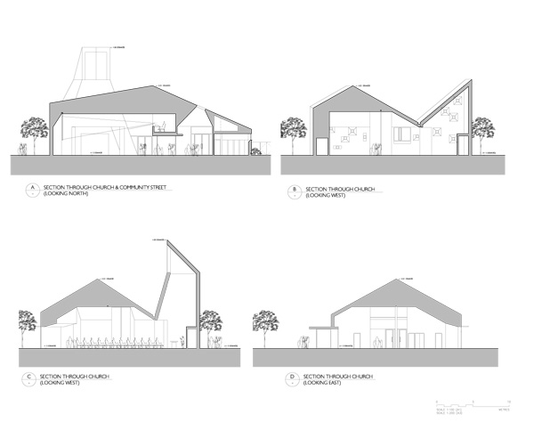 New Church, Hampton drawing