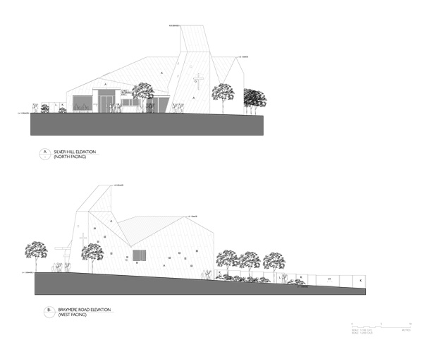 New Church, Hampton drawing